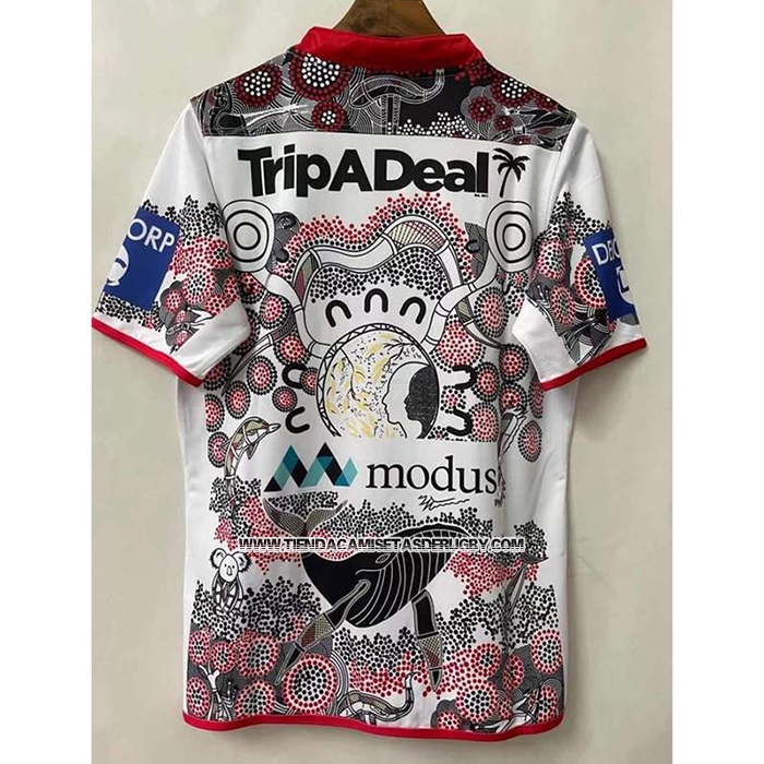 Camiseta St George Illawarra Dragons Rugby 2021 Indigena